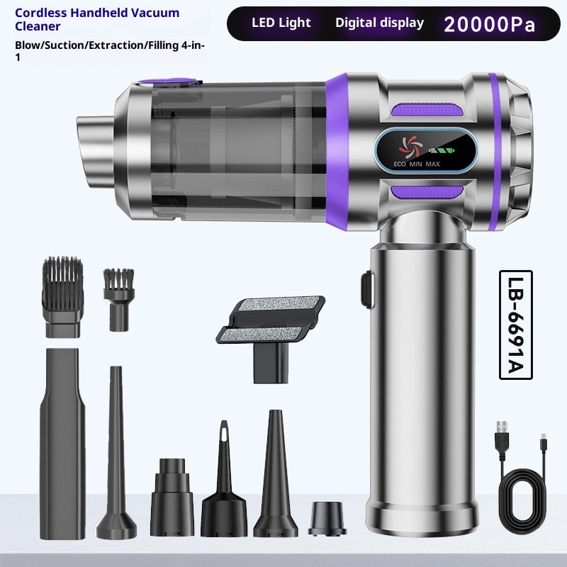 ZAYN VortexDrive Pro™ – Aspiradora portátil de alto rendimiento