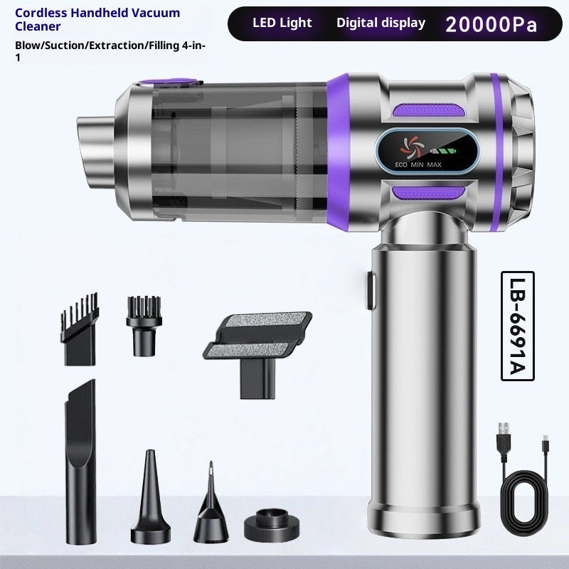 ZAYN VortexDrive Pro™ – Aspiradora portátil de alto rendimiento