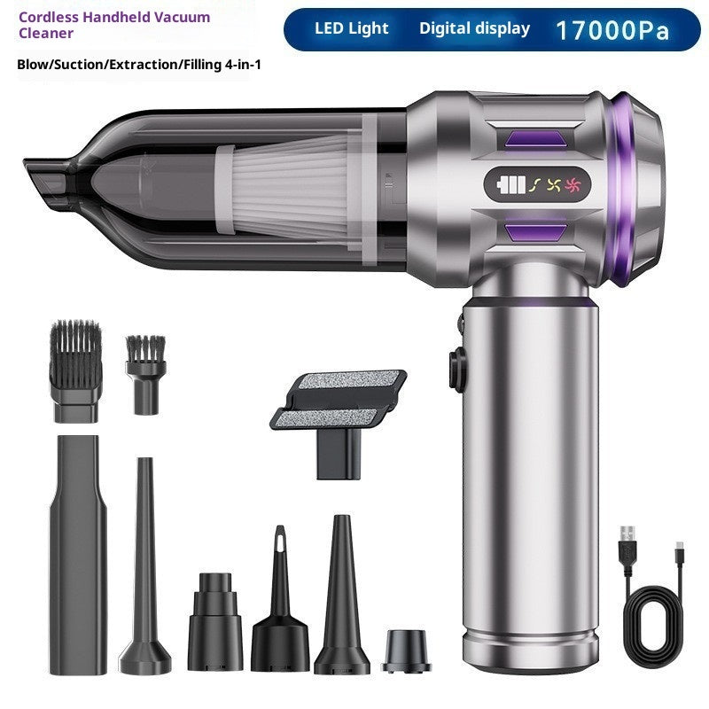ZAYN VortexDrive Pro™ – Aspiradora portátil de alto rendimiento