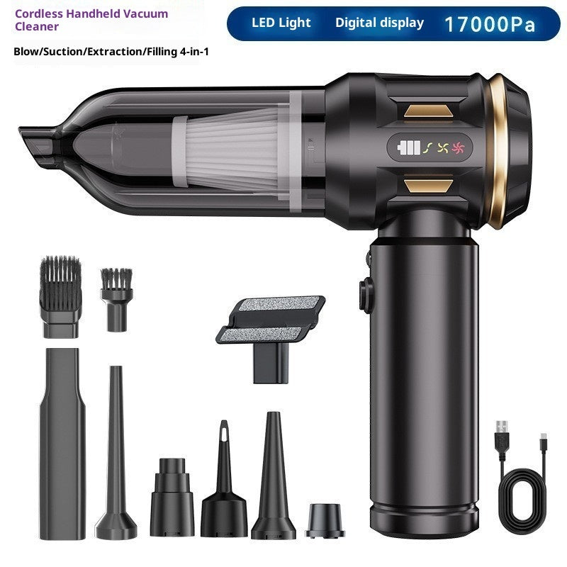 ZAYN VortexDrive Pro™ – Aspiradora portátil de alto rendimiento